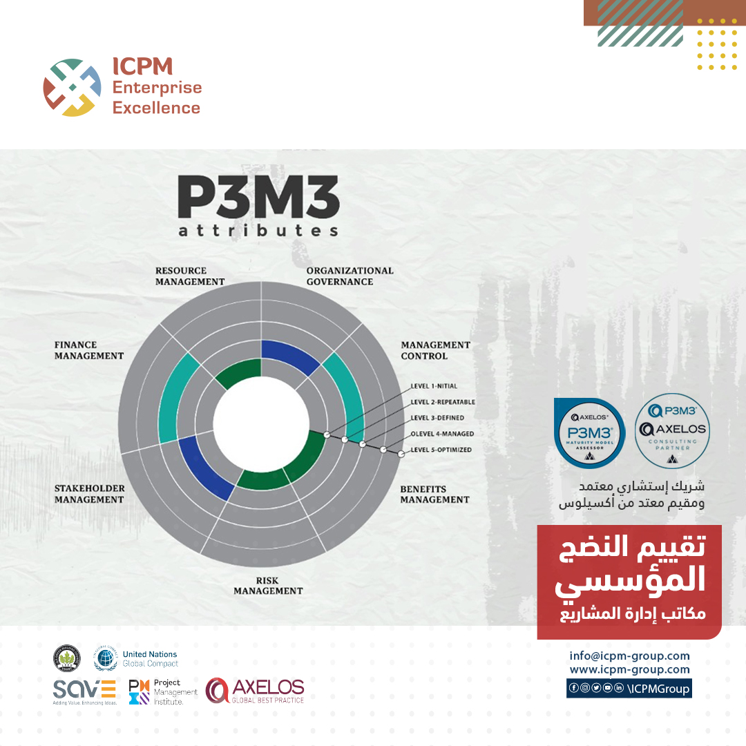 تقييم النضج المؤسسي P3M3 | ICPM Group